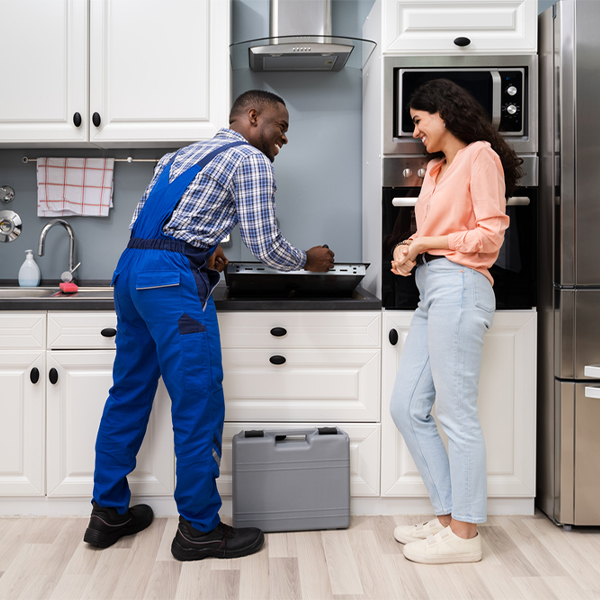 can you provide an estimate for cooktop repair before beginning any work in New Holland